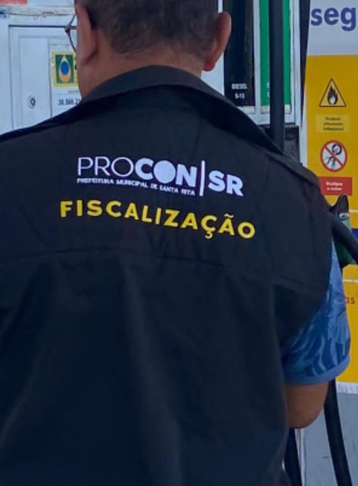 PROCON-SR divulga pesquisa de preços de combustíveis em Santa Rita: gasolina varia até R$ 0,10 entre postos